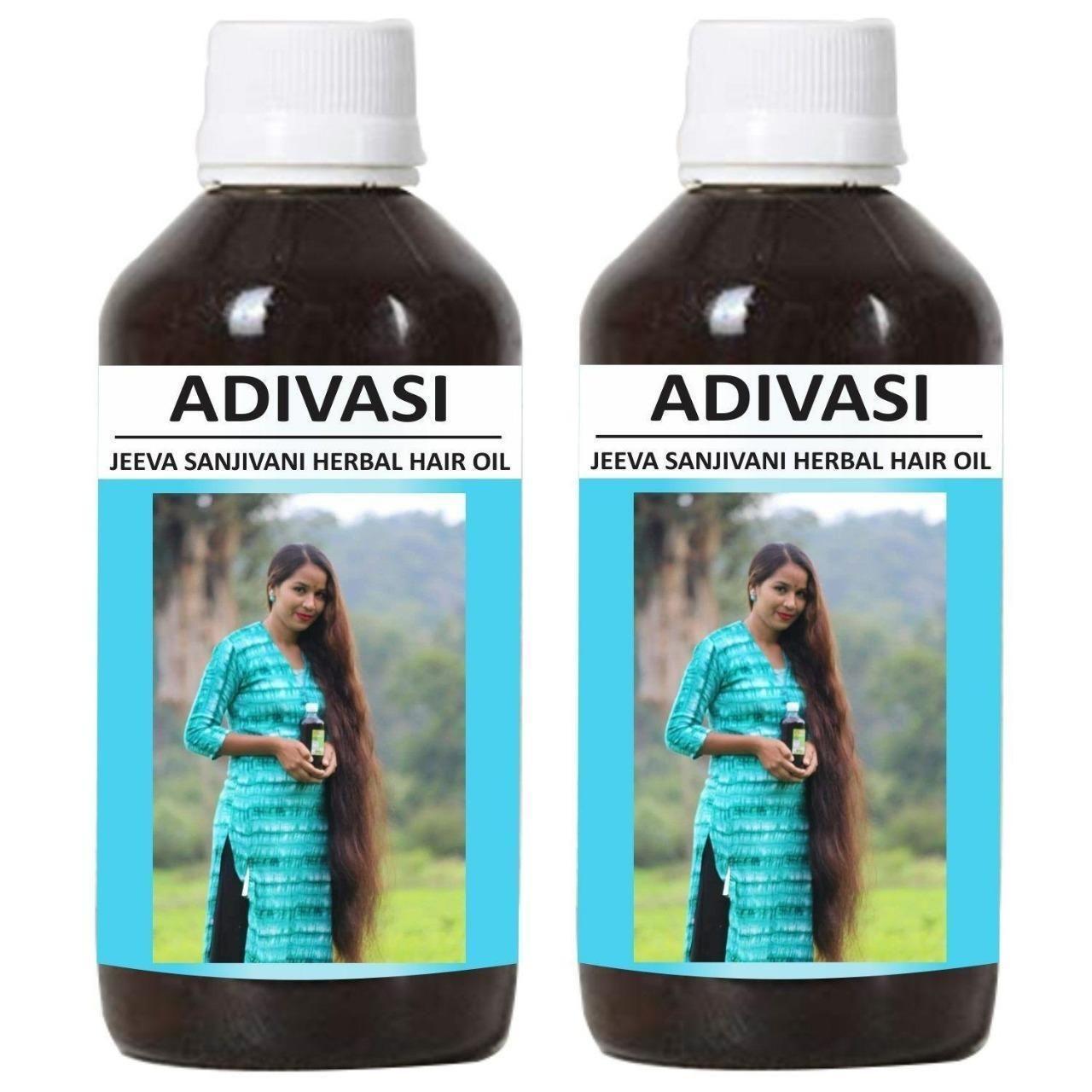 Adivasi Herbal Hair Oil – Traditional Care and Natural Solution for Hair Fall & Growth